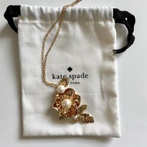 Kate Spade Flower Necklace